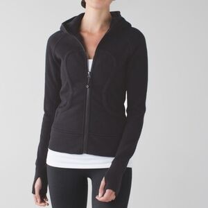 Lululemon Scuba Hoodie Hoody Hooded Sweatshirt Black Size 6